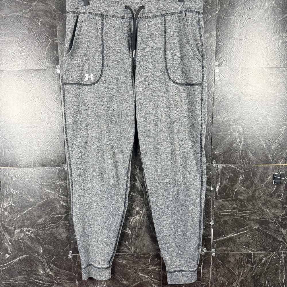 Under Armour Men's Grey Retro Tech Sweatpants Jogger Small